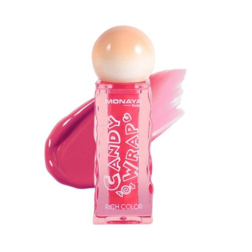 Monaya G013 Candy Wrap Rich Color Lip Gloss - Long-Lasting, Moisturizing, Non-Sticky, 4.5ml, High Shine, Perfect for All-Day Wear