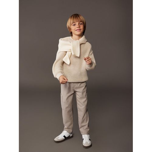 Crew Neck Knit Boys Sweater