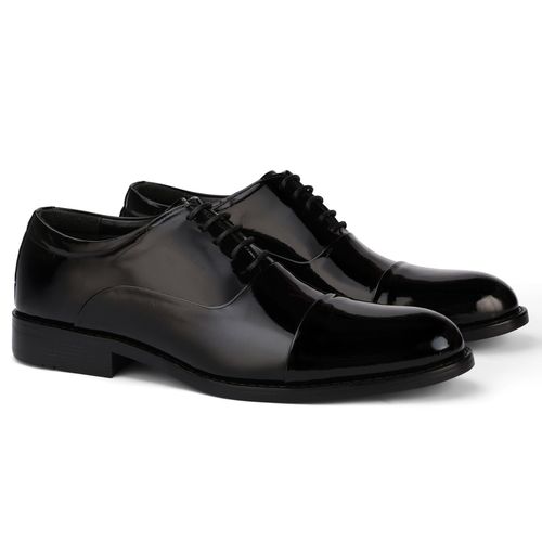 Classic Gloss Cap-toe - Black