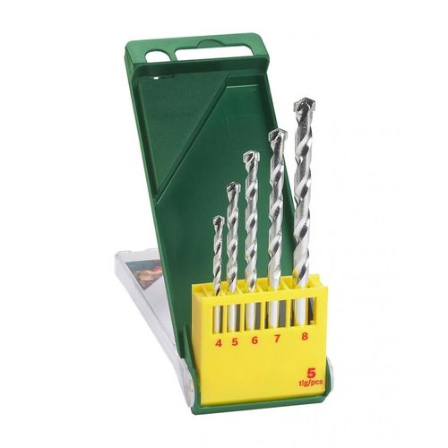 Masonry Drill Bit Set - 5 Pcs