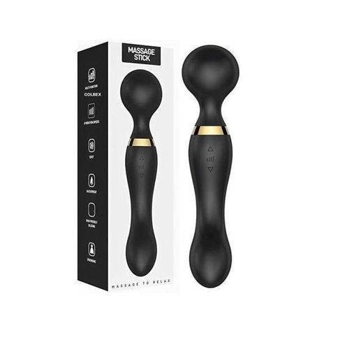 Therapeutic massage that works with upper and lower vibrations