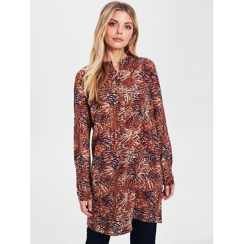 Grandad Collar Long Sleeve Women's Tunic