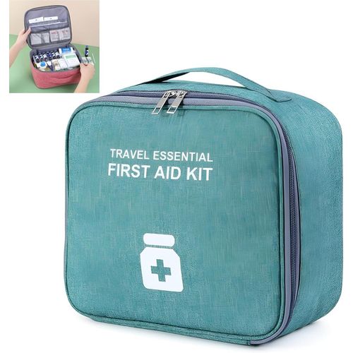 Waterproof First Aid Bag - Essential Travel Companion, This Empty First Aid Kit is lightweight and easy to carry, suitable for your car, home or office, ensuring you are prepared for any emergency.