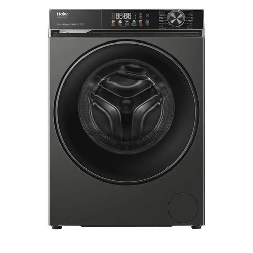HaierFront Load Automatic Washing Machine 10kg - Inverter Motor - 1400 RPM - Grey HW100-BP14337S8