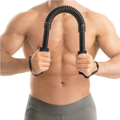 Power Twister Exercise Tool, Used to Build Arm and Chest Muscles - Solid Spring Twister is the best home gym training tool for upper body workout for chest, shoulder and forearm ( Color may vary )
