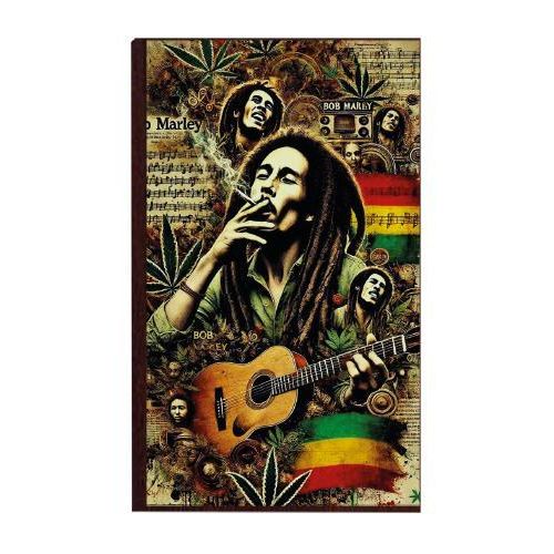 Wooden Frame (BOB MARLY) B wall panel with distinctive shapes to suit all tastes.SIZE(15X30X1.5).