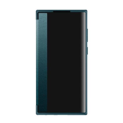 OPPO A5X Smart View Leather Flip Cover Case Window Cover Smart Display - GREEN