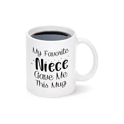 Gifticious Aunt Gifts My Favorite Niece Gave Me This Mug Aunt Gifts from Niece Birthday Gifts for Aunt from Niece Uncle Gifts Aunt Mug Uncle Christmas Gifts 11Oz from Souq Masr