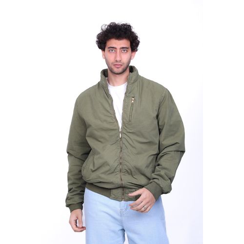 Gabardine Bomber Jacket 6003-Olive