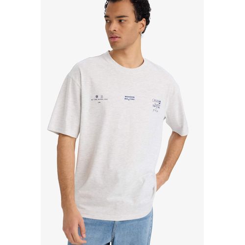 Cotton Boxy Fit Printed T-Shirt