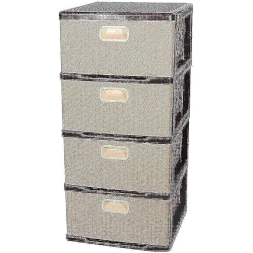 Plastic Drawer Organizer - Beige Brown