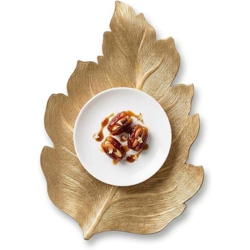Imported Leather Serving Coaster,Set of 4 Elegant Serving Mat for Plates and Trays,Dining Table Decorative Coaster,Modern Design for Serving Meals and Appetizers for Guests in Elegant and Professional