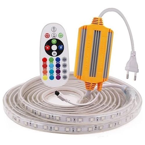 UFT LED Lighting Strip - Multi-colored - 220 Volts, RGB Color Space (15 Meters)