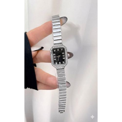 Luxury Women's Stainless Steel Wristwatch - Elegant Rust-Resistant Analog Watch - Water Resistant Fashion Timepiece for Ladies