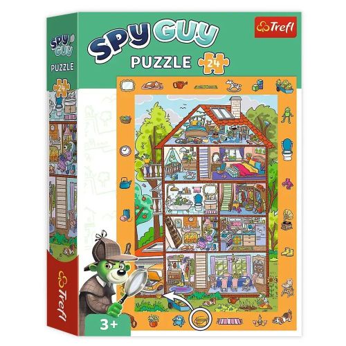 Spy Guy: At Home The Treflik Family Puzzle 24 Pieces - 15593