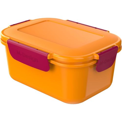 1.1L Lunch Box Orange/Fuchsia