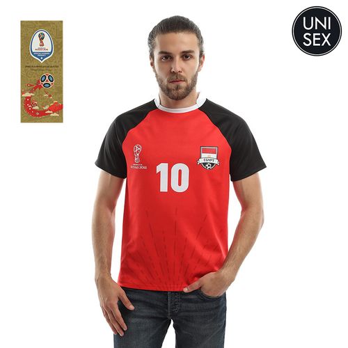 Unisex- Egypt World Cup 2018 T-Shirt - R... - (24)