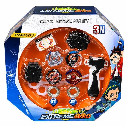 Beyblade Extreme Gyro Super Attack Ability with 4 Spinners - 3N180A