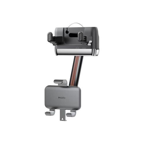 C265 360°Adjustable Rotation Length Adjustable Rearview Mirror Car Phone Holder