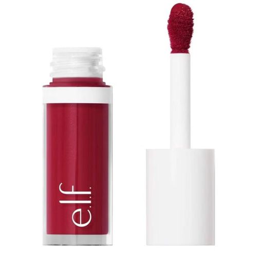 e.l.f. Camo Liquid Blush, Long-Lasting Liquid Blush For High-Pigment Colour, Creates A Soft, Dewy Finish, Vegan & Cruelty-Free, Berry Well