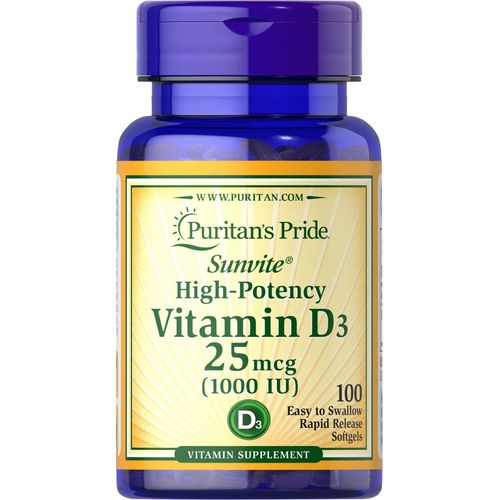 Vitamin D3 1000 IU 100 Softgel