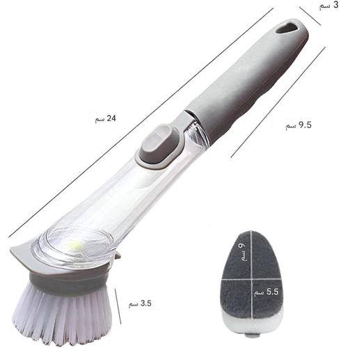 Kitchen Cleaning Tools - Complete set with long handle brush, sponge, dishwasher, sink, grill and more