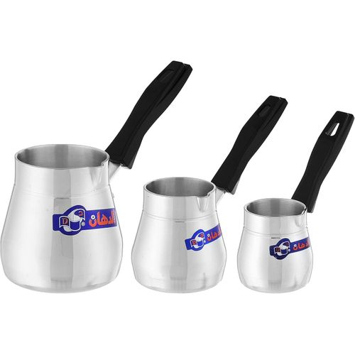 Coffee pot set bakelite handle - 3 pcs - 1 cm - 3 cm - 5 cm