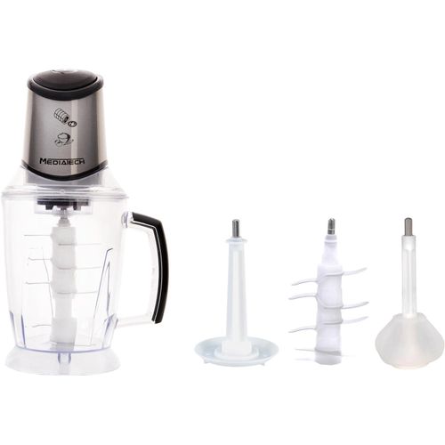 Electric Chopper , 800 Watt Black Silver - MT-CR50