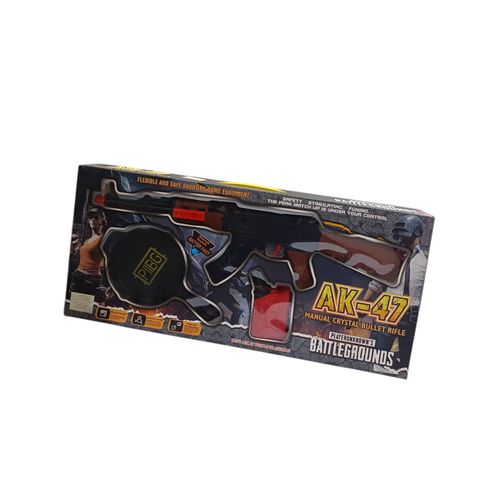 AK-74 Toy Gun With Pan And Crystal Water Bullets - A0046