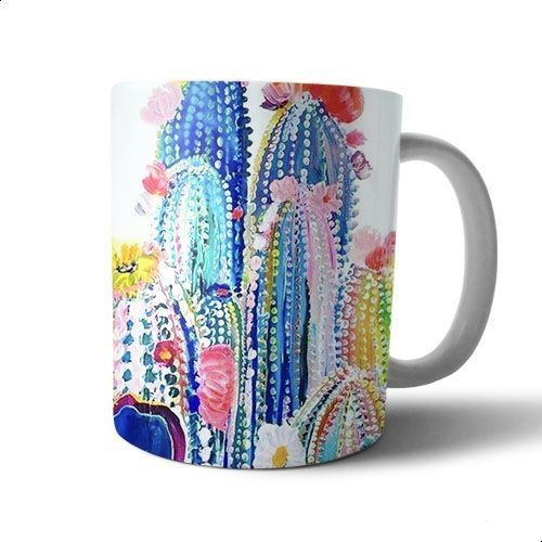 609 Ceramic Mug - Multicolor