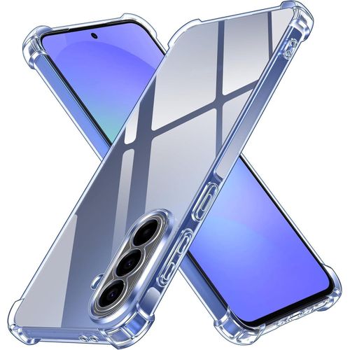 Transparent shockproof case compatible with Samsung Galaxy A37