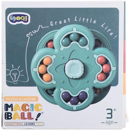 Magic Bean Rotating Fingertip Spinner Toy - Multicolor