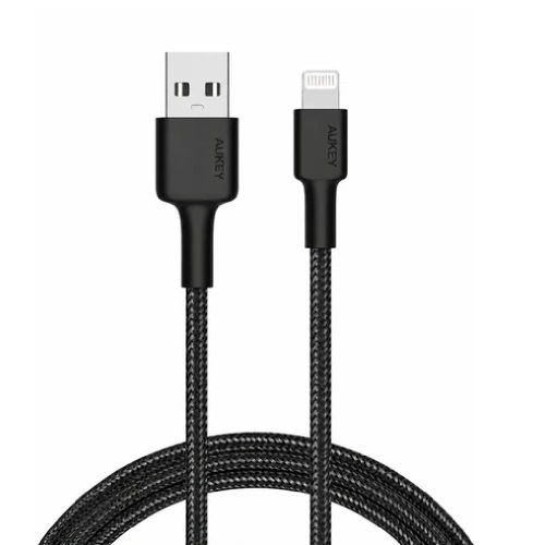 USB A to Lightning Cable Nylon Braided MFi Certified Fast Charging