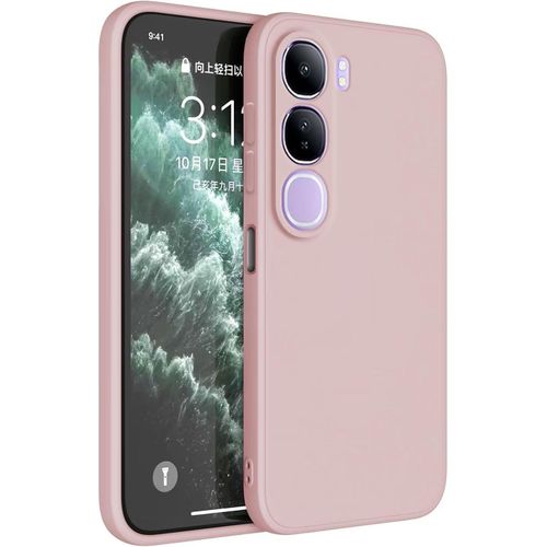 Case for Vivo Y21d / Y31 5G / Y31e 5G (6.72 inches) Protective TPU Silicone Skin Cover - pink