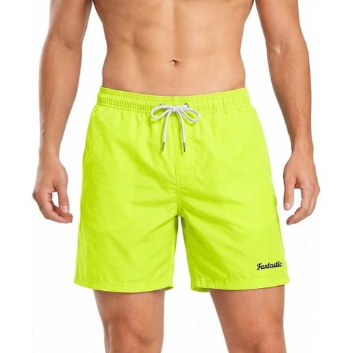 Mens Swim Trunk - Quick-Dry Board Shorts Waterproof Stylish Comfortable Design for Beach Sports and Casual Daily Wear