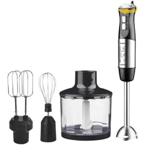 6-in-1 Hand Blender, 3000 Watt, Multi-Use, Multiple Speeds, Stainless Steel - JMK 3014