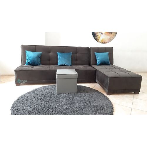 أريكة رينغو القابلة للتعديل - 190x260 سم - بني