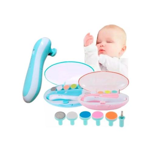 Baby Electric Nail File Without Sharp Edges with Case, Safe for Newborns