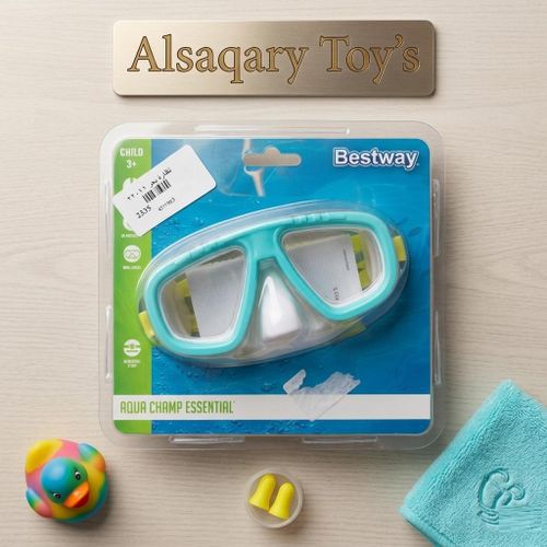 Aqua Champ Essential Mask Swim Goggles UV Protection Shockproof Essential Diving Goggles