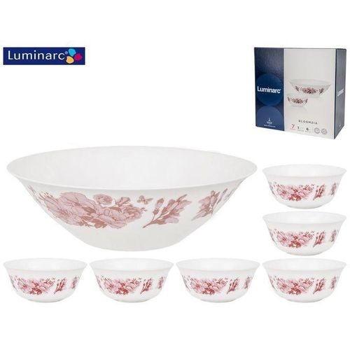 طقم أطباق سلطة بلومزيا 7 قطع من لومي نارك