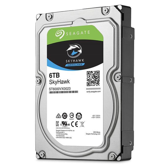 6 TB - SkyHawk Surveillance SATA هارد 6 تيرا سيجيت سكاى هوك مخصص لكاميرات المراقبة