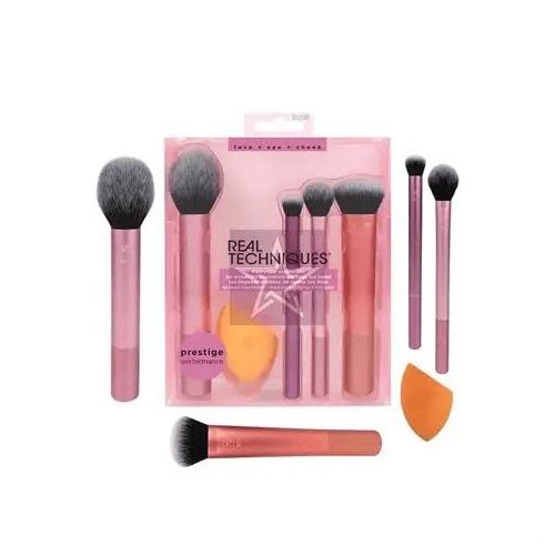 Real Techniques Everyday Essentials Brush Set - Pack of 4