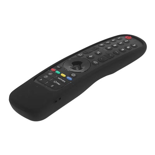 Cover For LG MR22GA MR22GN Magic Remote With Anti-Slip Protective Case Sleeve Protector Skin (Black)