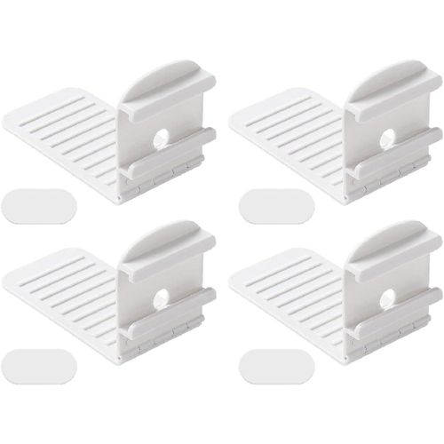 Corner Bed Sheet Clips - 4 Pack, Strong Non-Slip Fasteners for All Sizes, Easy to Install, Keep Sheet in Place