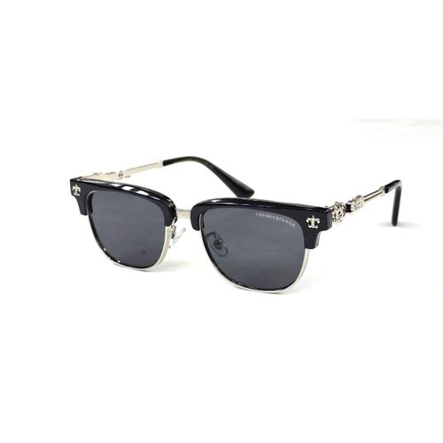 Men's sunglasses featuring a modern and elegant design that combines TR and metal materials for a distinctive look, lightweight feel, and comfortable everyday wear. The rectangular frame shape makes them easy to style with different outfits and occasions.