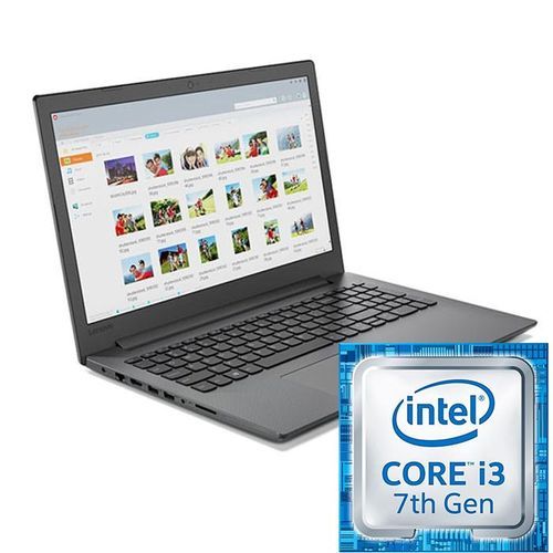 Lenovo-IdeaPad 130 - لاب توب - مُعالج Intel® Core I3-7020U - 4 جيجا - 1 تيرا - مُعالج رسومات Intel® HD - 15.6 بوصة - أسود