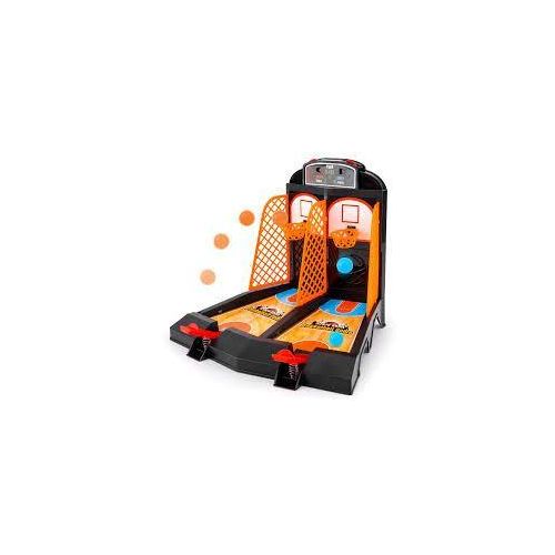 Mini basketball game, plastic, unisex, for ages 8 and up, with built-in score counter, to improve hand-eye coordination and relieve stress.