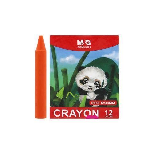 MG Chenguang Mini Oil Pastels Wax Crayons 12 Colors - No:AGMU3501