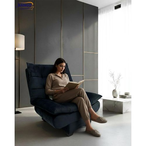 chair for home and office, space-saving, featuring a stylish 90cm design, made of wood, in black.