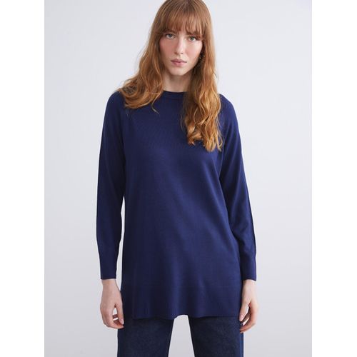 Crew Neck Women's Knitwear Sweater